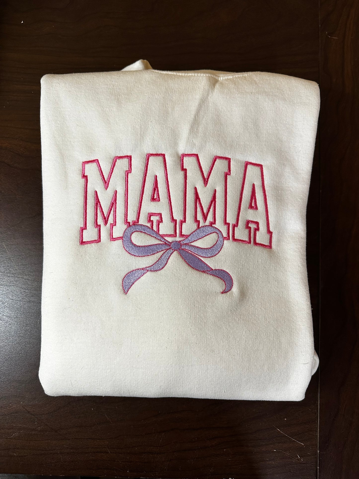 MAMA BOW SWEATSHIRT