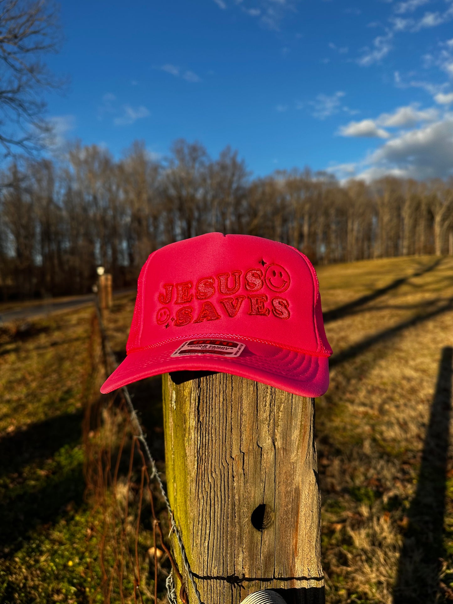 Jesus Saves Embroidered Hat