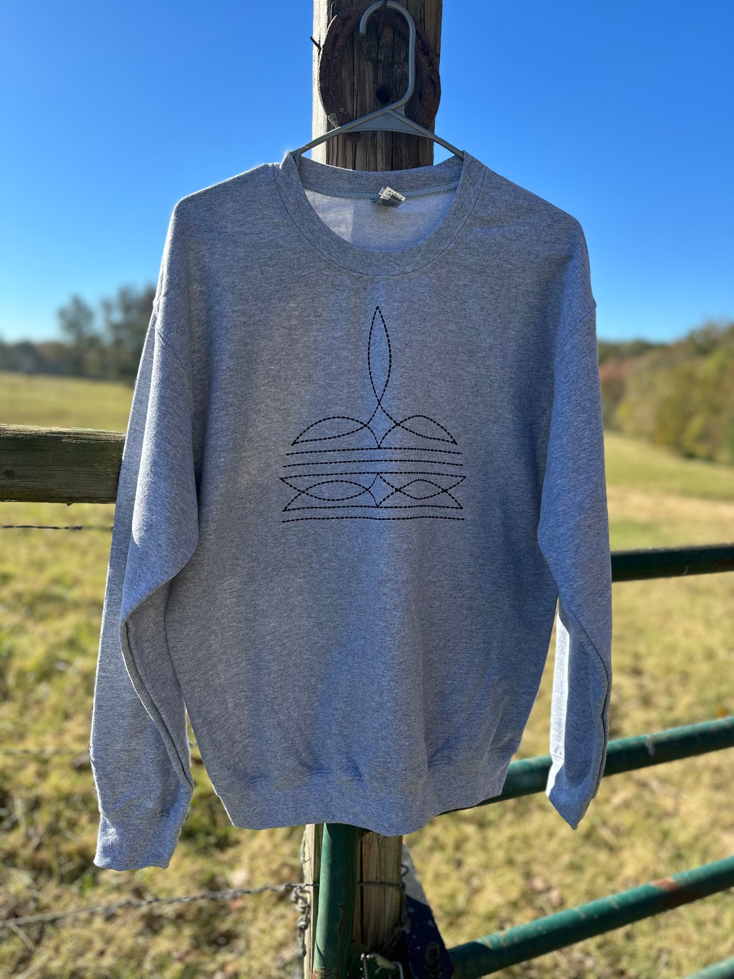 BOOT STITCH SWEATSHIRT